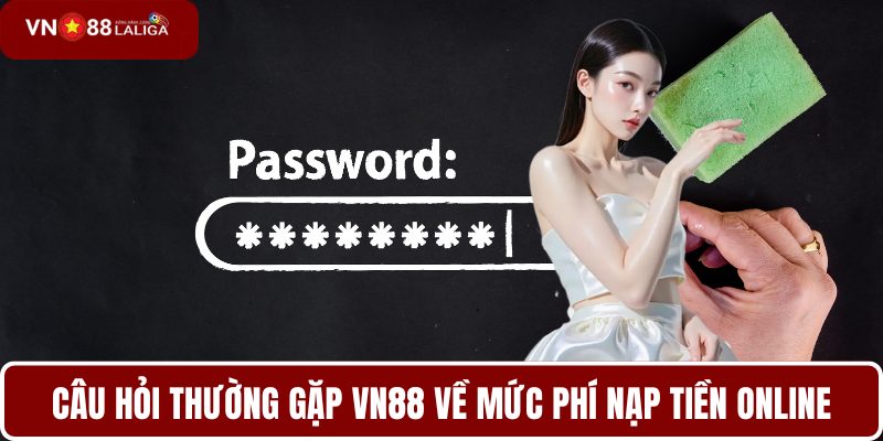 Câu hỏi thường gặp VN88 về mức phí nạp tiền online