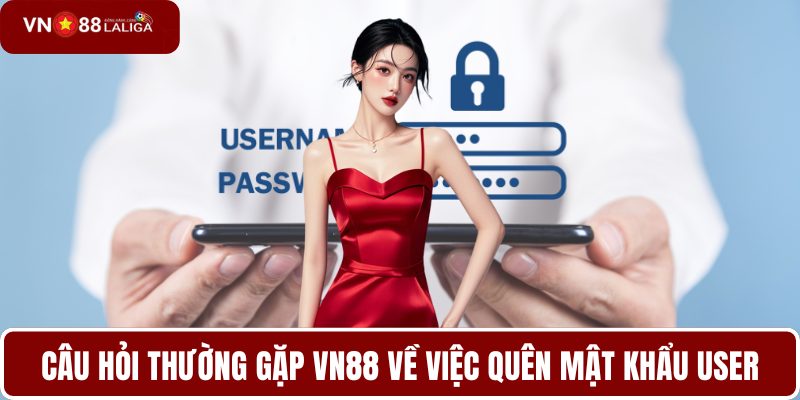 Câu hỏi thường gặp VN88 về việc quên mật khẩu user