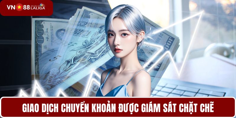 Giao dịch chuyển khoản được giám sát chặt chẽ