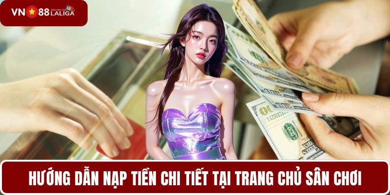 Hướng dẫn nạp tiền chi tiết tại trang chủ sân chơi