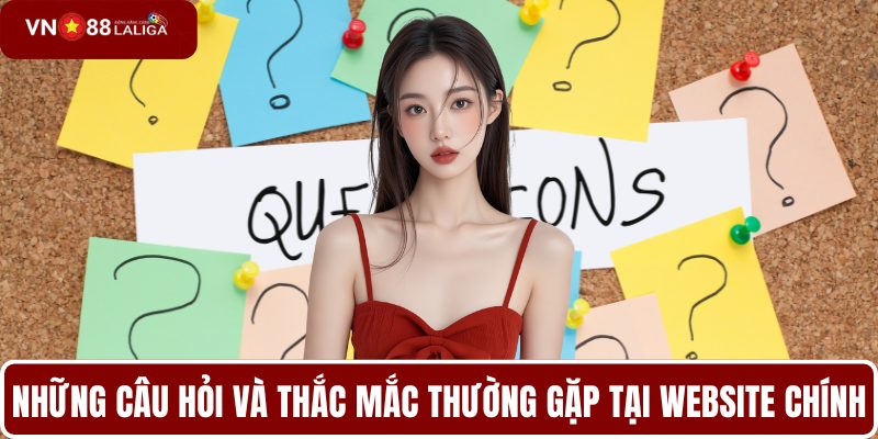 Những câu hỏi và thắc mắc thường gặp tại website chính