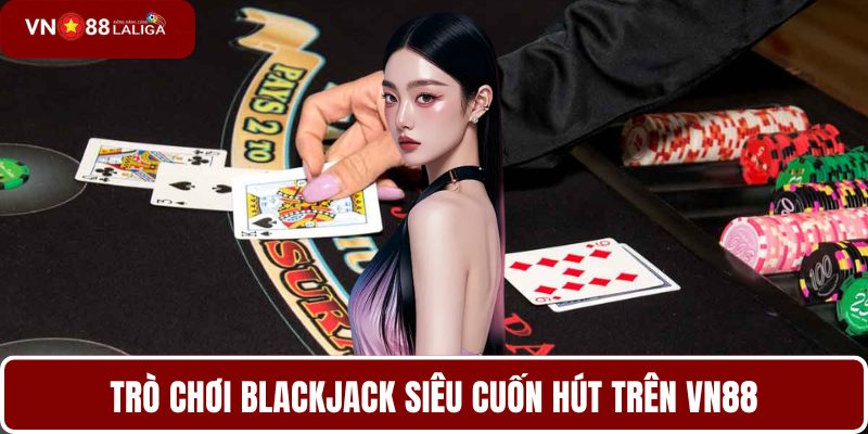 Trò chơi Blackjack siêu cuốn hút trên VN88